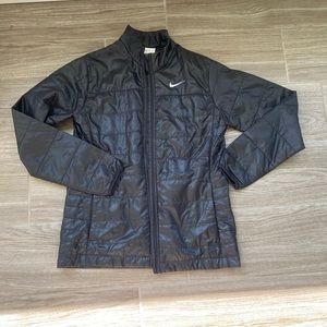 Black Nike Golf Think Insulated Puffer Long Sleeve Jacket Winter